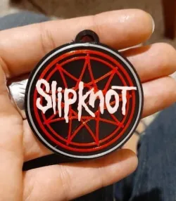 Slipknot Logo Keychain