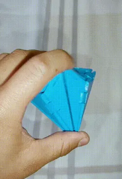 Small 3D Origami Diamond