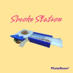 Smoke Station (Home Edition) -  box for rolling joints(weed, herbs)