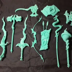 Snake weapons collection