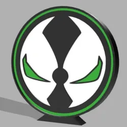SPAWN LOGO LAMP