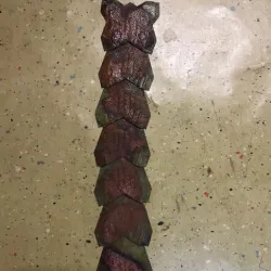 Spine armour scalemail