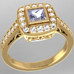 Square Ring Ring 3D print model