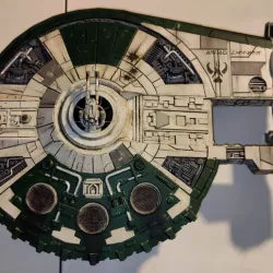 Star Wars YT-2400 concept. (Stl files for 3d printing)