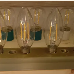 Storage incandescent lamps E14