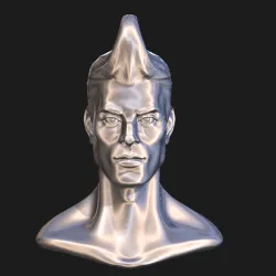 Stylized  Male Face