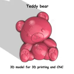 Teddy bear Stl File