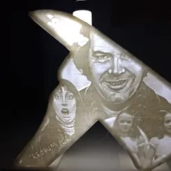 The Shinning, Stephen King, Axe Night light, Table light and Reading Light