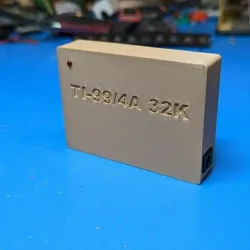 TI-99/4A Sideport 32K Memory Expansion Case