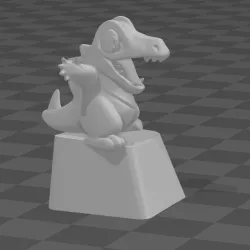 Totodile Keycap