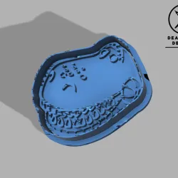 Toy Story Rex FONDANT AND COOKIE CUTTER and Stamp Set FOR BAKING
