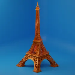 Twisted Eiffel Tower