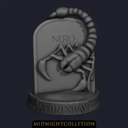 WEDNESDAY GRAVESTONE
