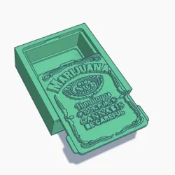 WEED BOX WEED BOX MARIJUANA-WEED CONTAINER-NUMBER 1