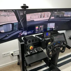 Wind Simulator Mount and ducts for sim racing & flight sim rigs
