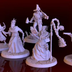 witch hunter captain and flagellants