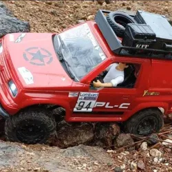 1/24 rc crawler roof rack for vitara, samurai, etc.