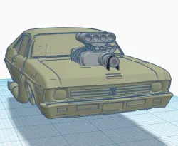 1968 Chevy Nova SS- turbo racing C71-1/76