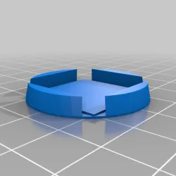 25mm Square to 32mm Round Base Converter