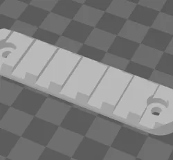 7 Slots M-Lok Rail Custom For ARP9