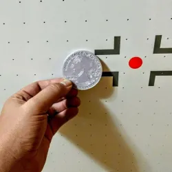 Air Hockey Puck for 48" Table aka the floating quarter