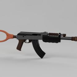 Rust Ak Viewmodel 3d printed rust ak | Page 1 | STLFinder