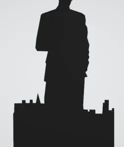 Alan Wake star cut / Alan Wake cardboard cut out