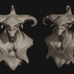 Alien Sculpt 3d