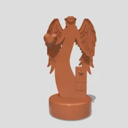 Angel heart statue, Comforting Angel, Angel Figurine, meaningful spiritual gift,  Altar Meditation, Peace, Faith, Love, Hope, Healing, Protection