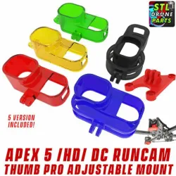 Apex 5 inch /HD/DC Runcam Thumb Pro Adjustable Mount