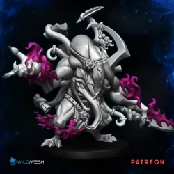 Arcane Caster on Foot (Pre-Supported)
