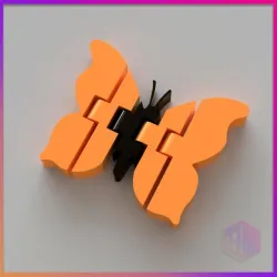 ARTICULATED BUTTERFLY