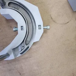 Babetta 210. Tool for trimming perfect shape of the starting shoe friction material