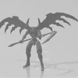 Bakugan Darkus Reaper 3D Print Model Figure