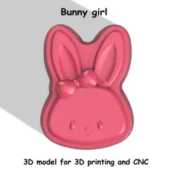 Bunny girl Stl File