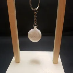 Cappuccino Keychain