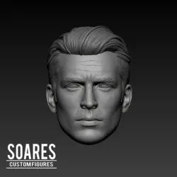 Captain America - Steve Rogers Head