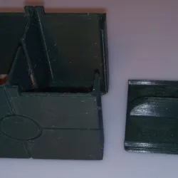 Card holder with lid for Star Wars Legion cards