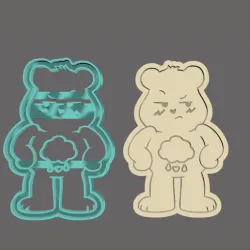 Care Bear Grumpy Bear Cookie Cutter