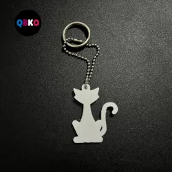 Cat keychain (print in place). For free.