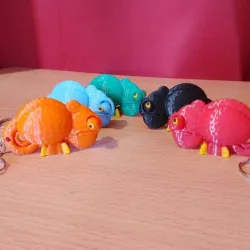 CHAMELEON KEYCHAIN
