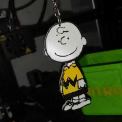 Charlie brown keychain