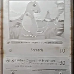 Charmander TCG - lithophany