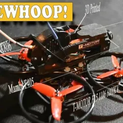 Cinewhoop Et125 2.5/2.8 inch prop for Gopro or Caddx Turtle