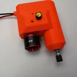 CNC 3018 upgrade with BLDC motor spindle with ER8 spring collet chuck