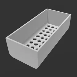 Concept Perforated Rounded Container