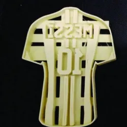 cookie cutter Messi Shirt