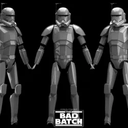 CROSSHAIR EMPIRE ARMOR | Helmet | Bad Batch | Star Wars