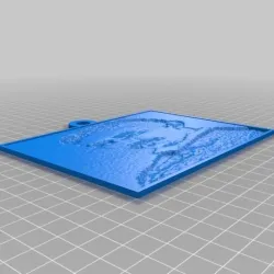 Customized Lithopane - Tesla