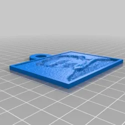 Customized Lithopane Tesla Small